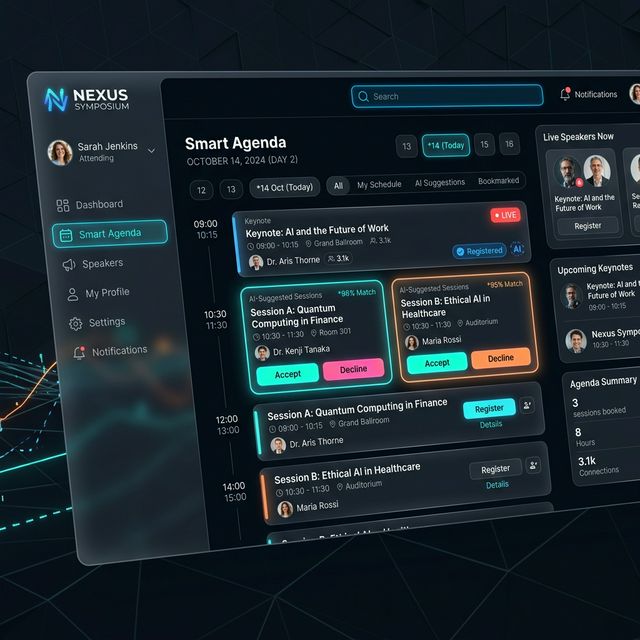 Smart Agenda Dashboard